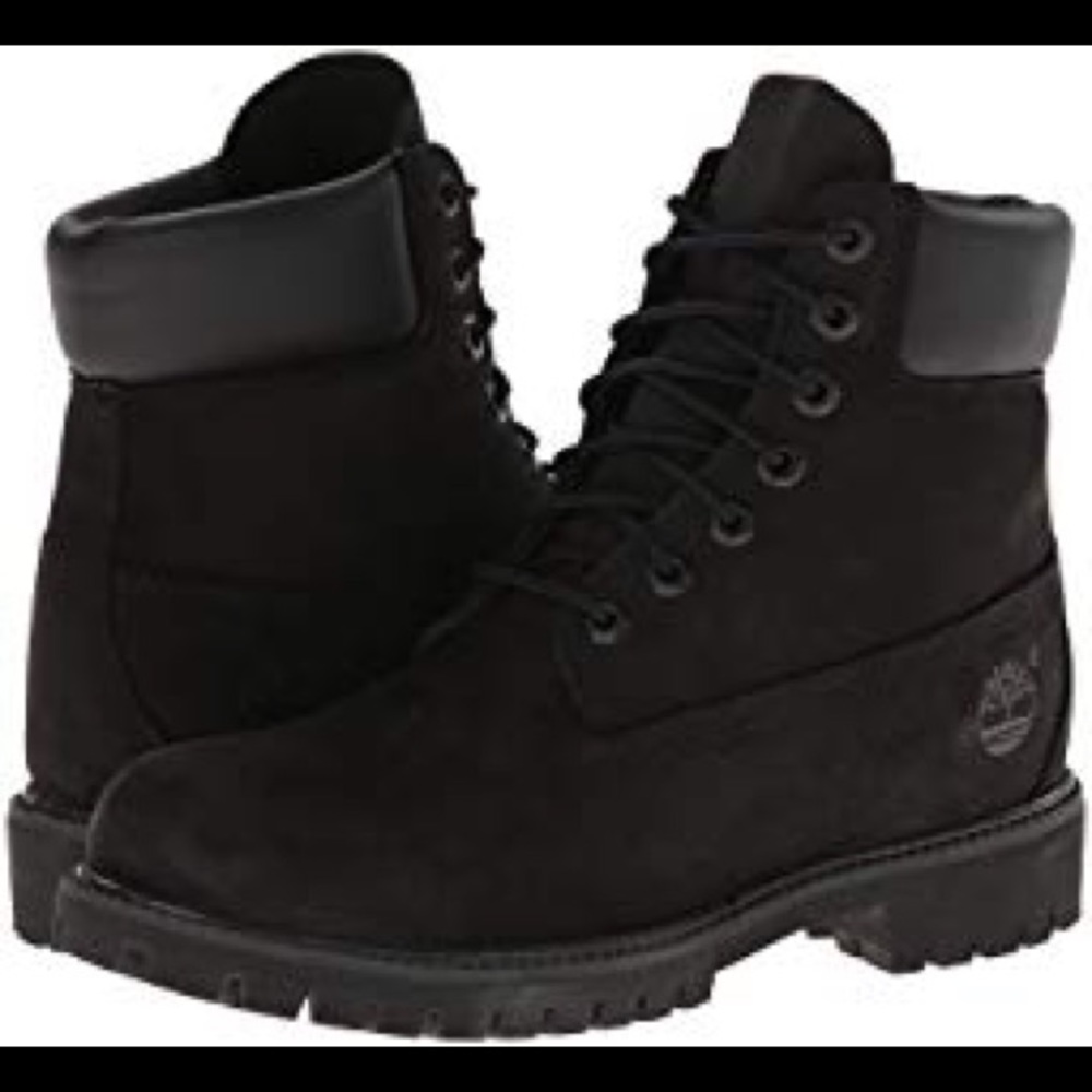 Brand new all black timbs